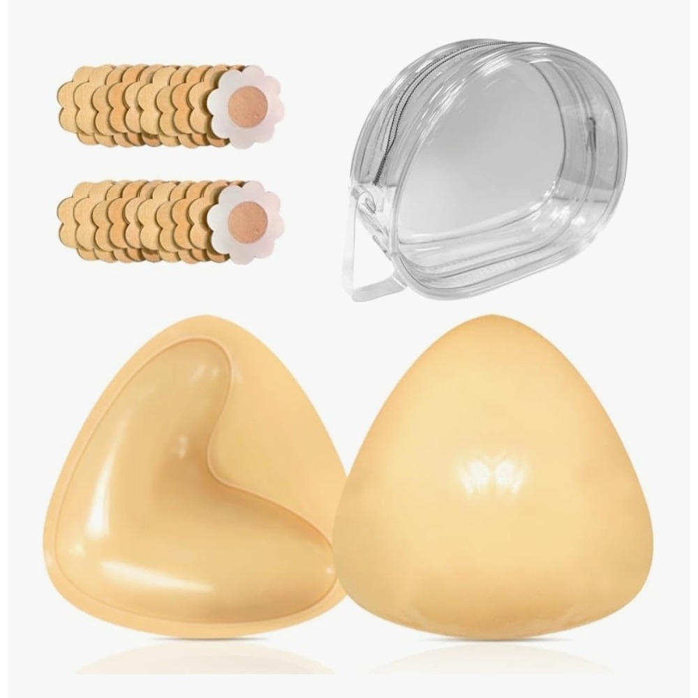 Double Sided Sticky Bra Inserts Push Up‎ Breast Enhancers Waterproof NEW